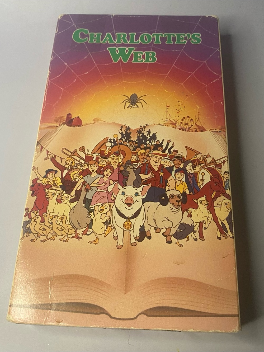 Charlotte's Web Illustrated VHS Tape - 1972 Copy